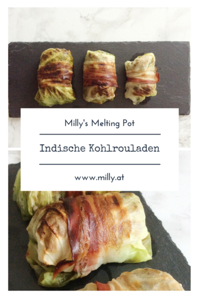 Diese indischen Kohlrouladen oder low carb Frühlingsrollen sind eine köstliche ALternatiuve zum klassischen Rezept! #indisch #lowcarb #kohlroulade #frühlingsrolle #fusion