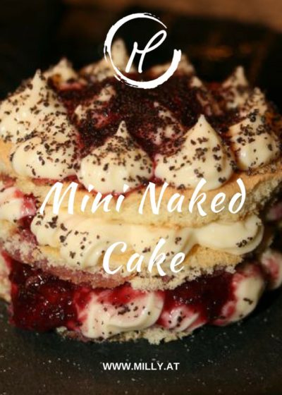 Who doesn't love a wonderful, fruity, creamy, vanilly, fluffly mini naked cake? Find the #recipe here and maybe even surprise your loved ones for #valentines or any other occasion!