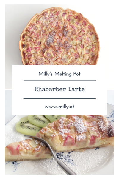 Rhabarber ist eineder ersten Vorboten des Frühlings und kann in vielen Art und Weisen verarbeitet werden! Mein Lieblingsrezept ist aber noch immer diese einfache und schnelle Tarte! #rhabarber #tarte #rezept #schnell