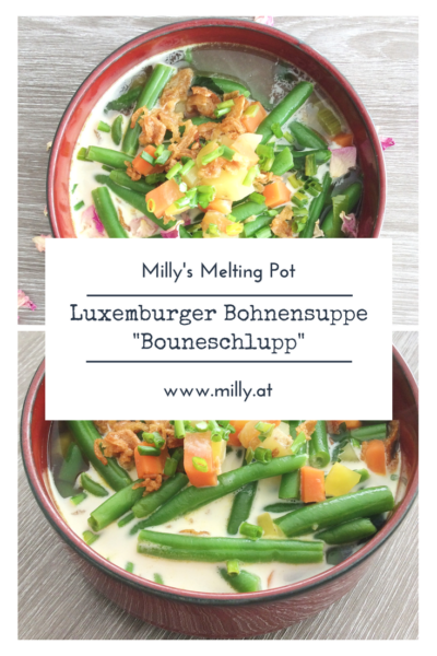 Luxemburg ist ein geheimes Juwel inmitten von Europa! Und ein #Nationalgericht und Leibspeise der Luxemburger ist die traditionelle Bohnensupee "Bouneschlupp"! #luxemburg #suppe #rezept
