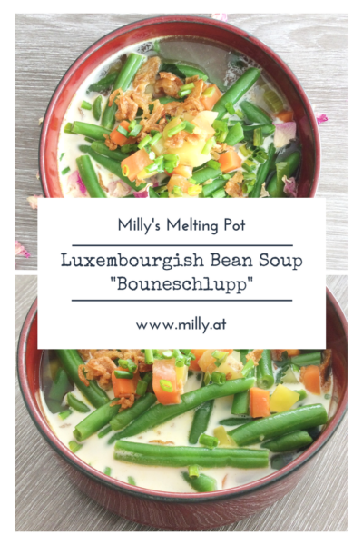 Luxembourg is a jewel in the middle of Europe, that few of us know exists! And one of their favorite dishes is a special bean soup called "Bouneschlupp"! #luxembourg #recipe #soup