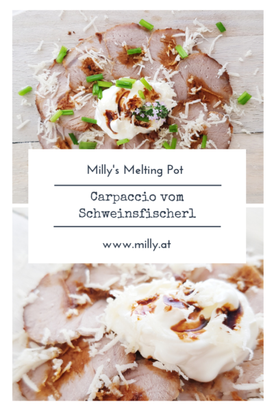 Dieses Gericht ist ein ideales Vorspeisen Rezept und passt super zu ein bißchen Salat, eventuell ein paar frischen Feigen oder knusprigem Speck.