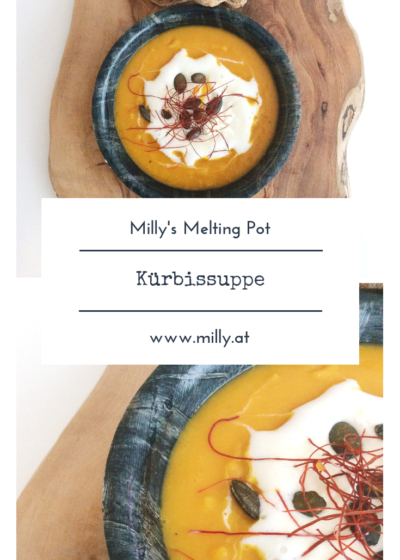 Der Herbst ist hier und damit auch die Köstlichkeiten die der Herbst so bietet. Was gibt es dann Besseres als eine wärmende fruchtige Kürbissuppe! #rezept