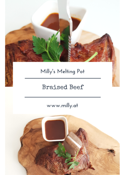 For an easy and hearty autumn sunday meal, try this braised beef! Its delicious and souwarming! # meat #sunday #roast