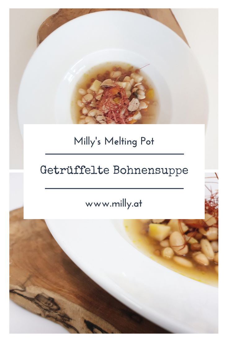 Eine schnelle und leichte Alternative zu den oft schweren winterlichen Bohnensuppen! #rezept #schnell #suppe