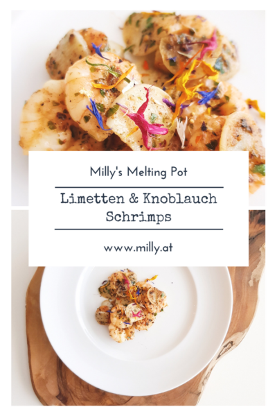 Probiere dieses schnelle Rezept für Limetten & Knoblauch Schrimps. Die Kombination ist wirklich gut und wird jeden begeistern - außerdem ist das Gericht in 15 Minuten fertig. #rezept #schnell #lowcarb #schrimps #garnelen