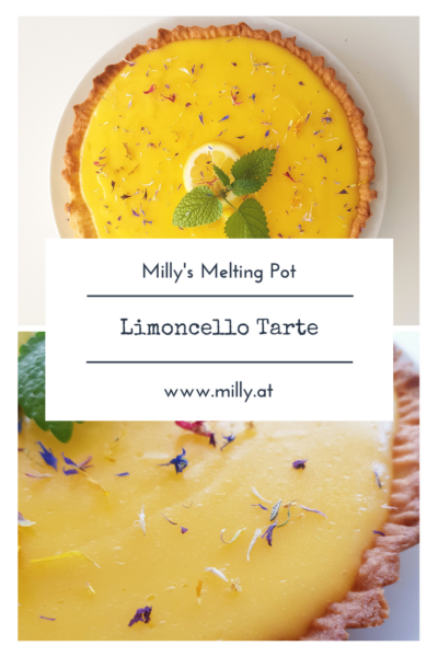 Der Frühling ist da und mit ihm der AUfschwung Neues auszuprobieren! Diese Limoncello Tarte ist schnell gemacht und wird jeden überzeugen! #Rezept #limoncello #Zitrone #Dessert #süß
