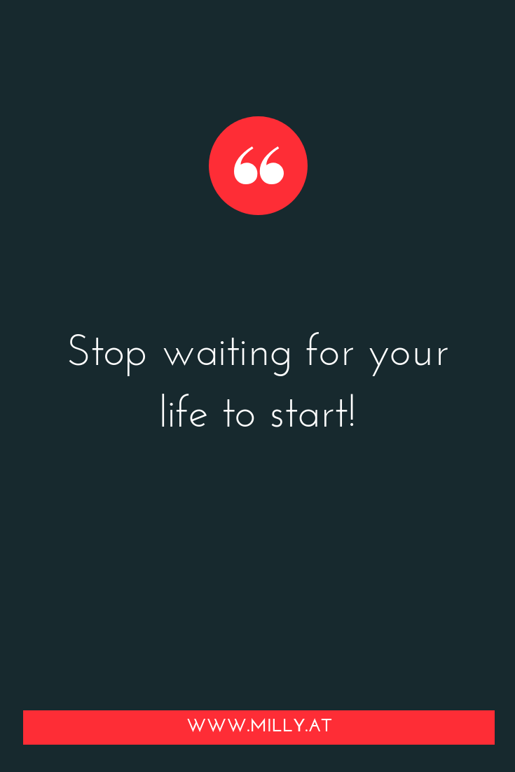 Destination addiction - a preoccupation with the idea that happiness is in the next place, the next job, the next partner