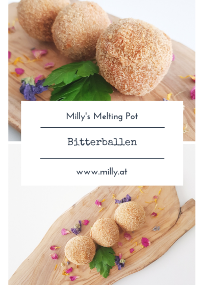 Bitterballen are deepfried meat croquettes - they have a ragout of beef, they are breaded and then fried. #bitterballen #snack