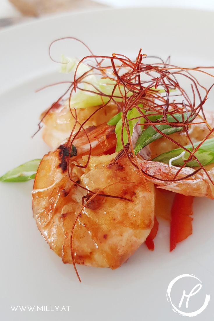 Fresh caramelized shrimps are done in a jiffy and absolutely delicious - sweet meat and tangy lime! The flavors are unbeatable!