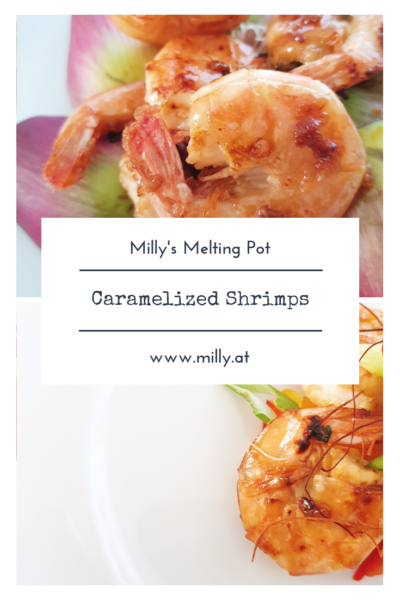 Fresh caramelized shrimps are done in a jiffy and absolutely delicious - sweet meat and tangy lime! The flavors are unbeatable!