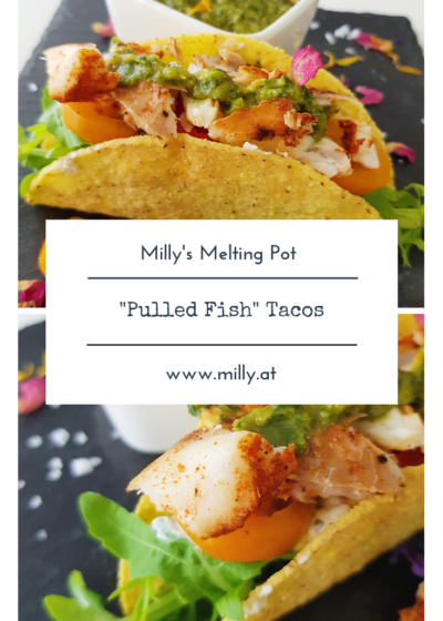 In true fusion food fashion - these tacos combine 2 very important things: they are delicious, and they make you love fish!!!