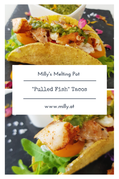 In true fusion food fashion - these tacos combine 2 very important things: they are delicious, and they make you love fish!!!