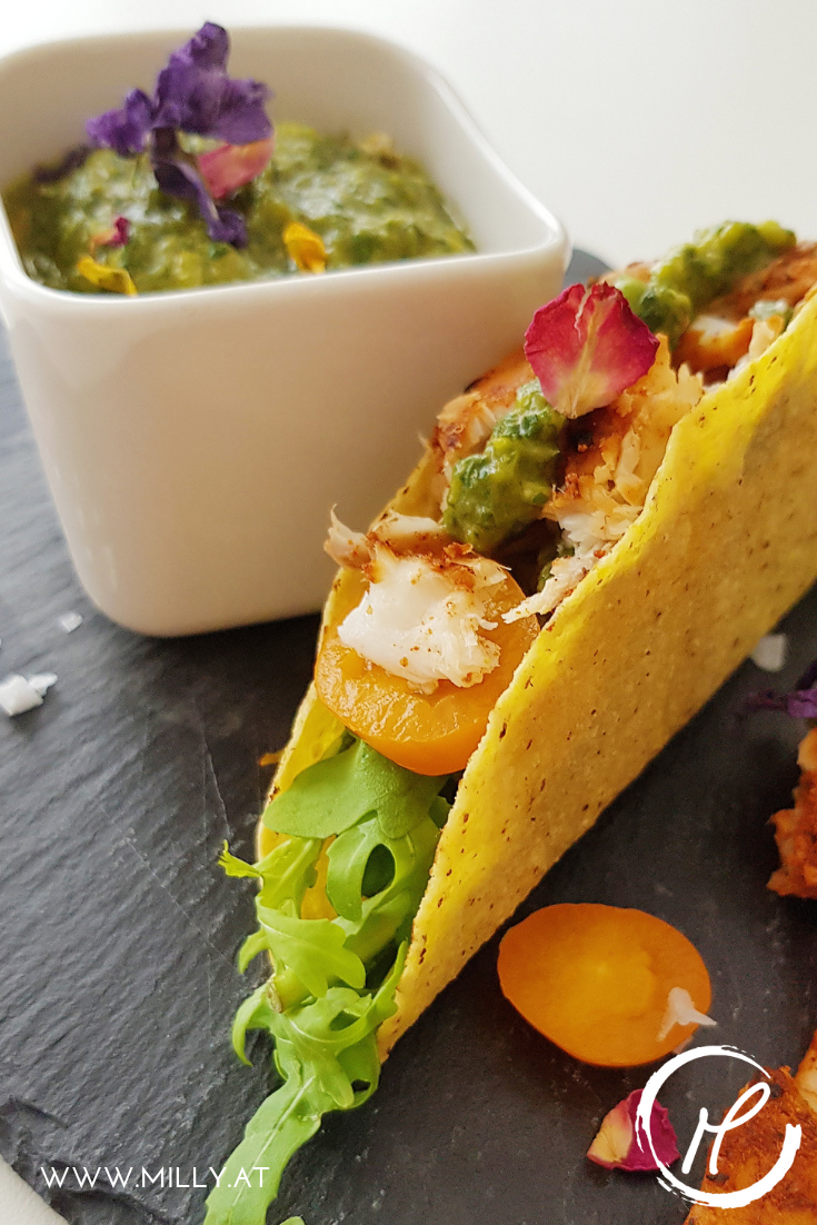 In true fusion food fashion - these tacos combine 2 very important things: they are delicious, and they make you love fish!!!