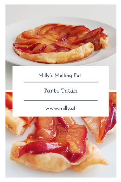 How these upside down tartes were discovered or invented is still unclear, but the french tarte tatin is traditionally baked with the fruit at the bottom.