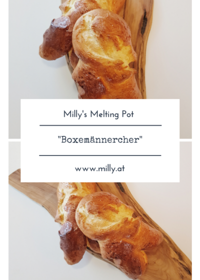 The 6th of december is an important day in Luxemburg, especially for kids - it's St. Nicolas day! And one cake I really miss here is the traditional "Boxemännchen" - a little man made of a yeast dough.