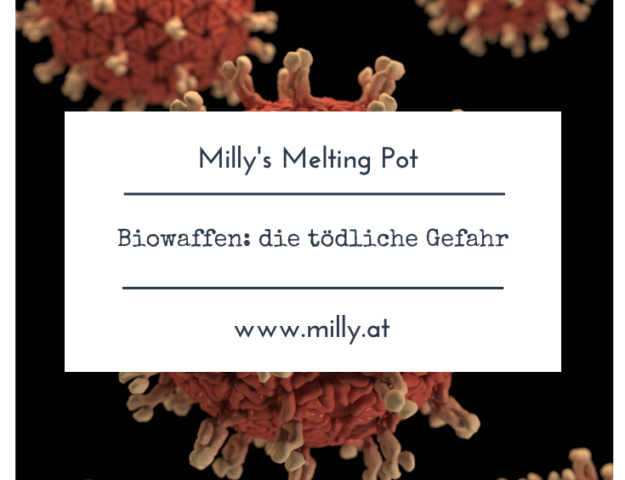 Wie hoch ist die Gefahr, dass der Mensch Erreger gezielt als biologische Waffen einsetzt, um anderen zu schaden?